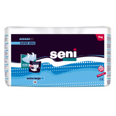 Seni Super Large подгузники для взрослых (100-150 см), 30 шт.